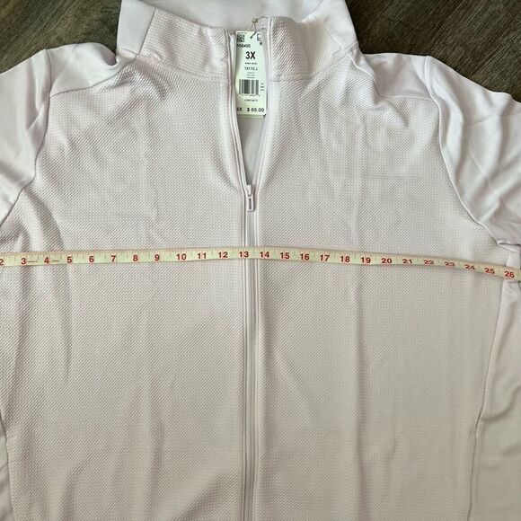 Adidas Textured Full-Zip Jacket-Size‎ 3X - Picture 4 of 6